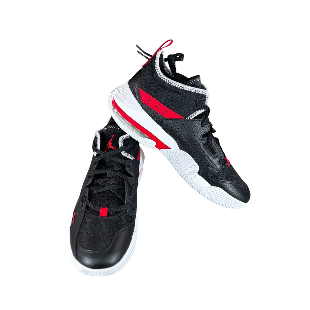 Air Jordan Stay Loyal 2 Mens Sneakers Black/White/University Red Size 11.5